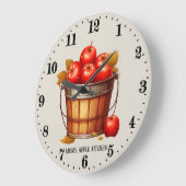 Schattigee appel fruit liefhebbers keuken grote klok (Hoek)