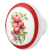 Schattigee appelfruitkeuken keramische knop (Rechts)