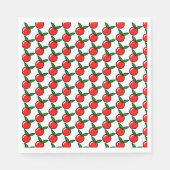 Schattigee Apple Cherry Red Fruit Fun Keuken Carto Servet (Voorkant)