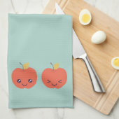 Schattigee Apple keukenhanddoeken (Quarter Fold)
