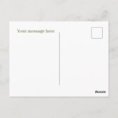 Schattigee Apple Lovers Tekst toevoegen Briefkaart (Achterkant)