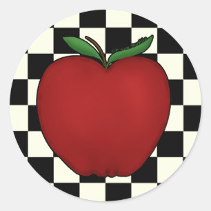 Schattigee Apple Stickers