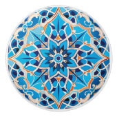 Schattigee Arabische stijl crafting Keramische Knop (Voorkant)