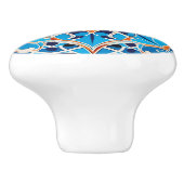 Schattigee Arabische stijl crafting Keramische Knop (Zijkant)