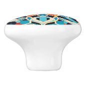 Schattigee Arabische stijl crafting Keramische Knop (Zijkant)