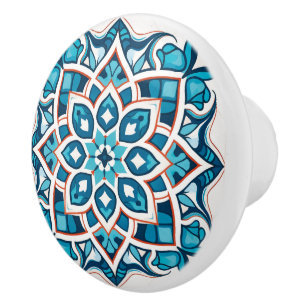 Schattigee Arabische stijl crafting Keramische Knop