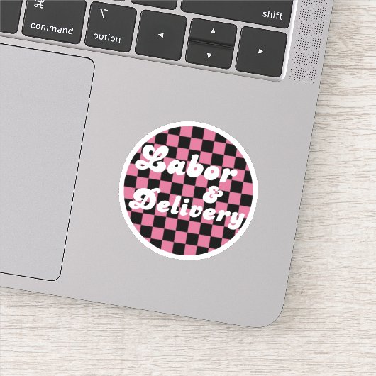 Schattigee Arbeid en Levering Verpleegkundige pack Sticker (Detail)