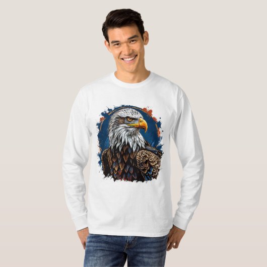 Schattigee arend t-shirt (Voorkant volledig)