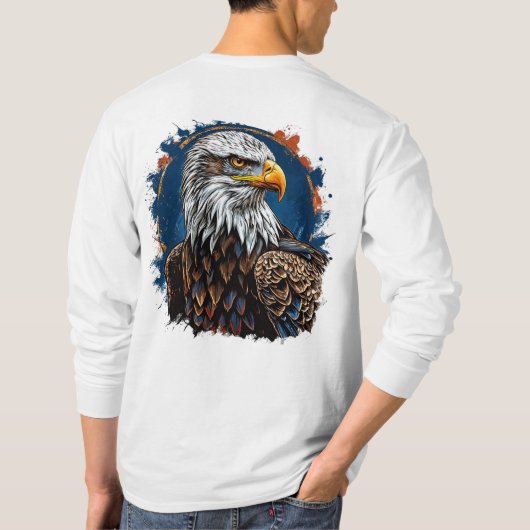 Schattigee arend t-shirt (Achterkant)