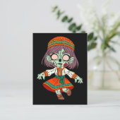 Schattigee Armeense zombie Briefkaart (Staand voorkant)