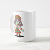 Schattigee Armeense zombie Koffiemok (Voorkant links)