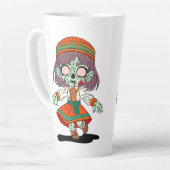 Schattigee Armeense zombie Latte Mok (Linkerhoek)