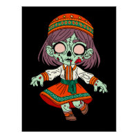 Schattigee Armeense zombie