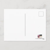 Schattigee art deco retro vakantie kerst dame feestdagenkaart (Achterkant)