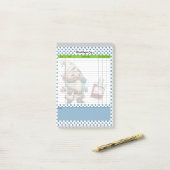 Schattigee arts GNOOM bloedsuiker log Post-it® Notes (Op bureau)