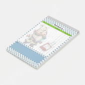 Schattigee arts GNOOM bloedsuiker log Post-it® Notes (Schuin)