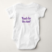 Schattigee Astro Eenhoorn Baby Bodysuit (Achterkant)