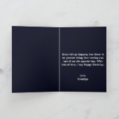 Schattigee Astronaut Groene Paarse Galaxy 8e Verja Kaart (Binnen)