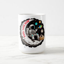Schattigee Astronaut Koffie Mok