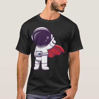 Schattigee astronaut Super Hero T-shirt