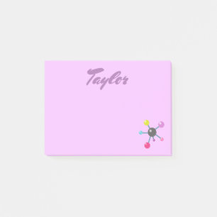 Schattigee atomen post-it® notes