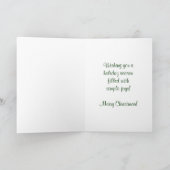 Schattigee Australian Cattle Dog Kerstmis of Feest Feestdagen Kaart (Binnen)