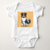 Schattigee Australian Shepherd-23144 Romper (Voorkant)