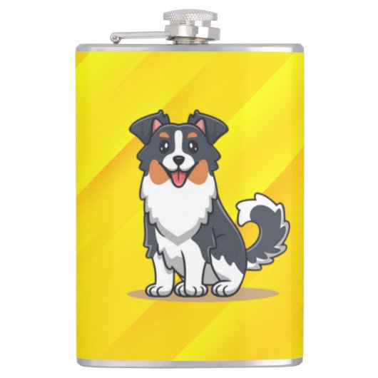 Schattigee Australian Shepherd-23145 Heupfles (Voorkant)