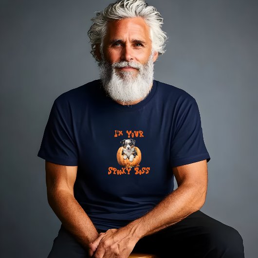 Schattigee Australische herder Halloween sinaasapp T-shirt