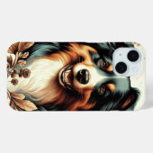Schattigee Australische herder schilderij Case-Mate iPhone Case (Achterkant (horizontaal))