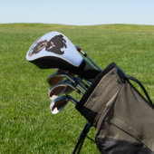 Schattigee Australische Tasmaanse duivel Golfheadcover (Insitu)
