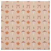 Schattigee Autumn Bow Pattern Fabric Stof (Swatch)