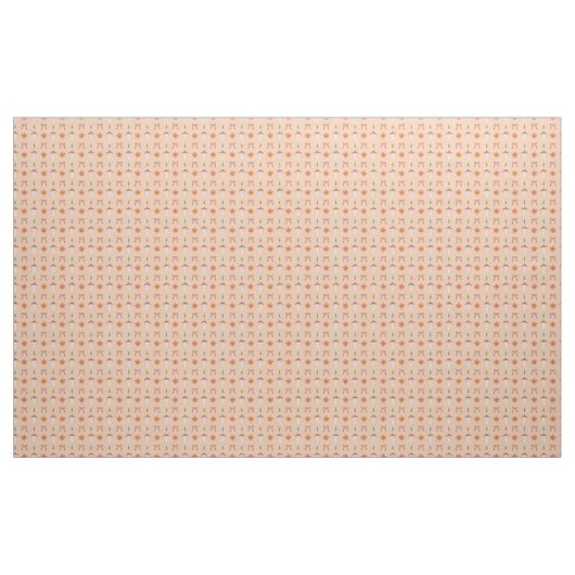 Schattigee Autumn Bow Pattern Fabric Stof (Yard (91,4 cm))