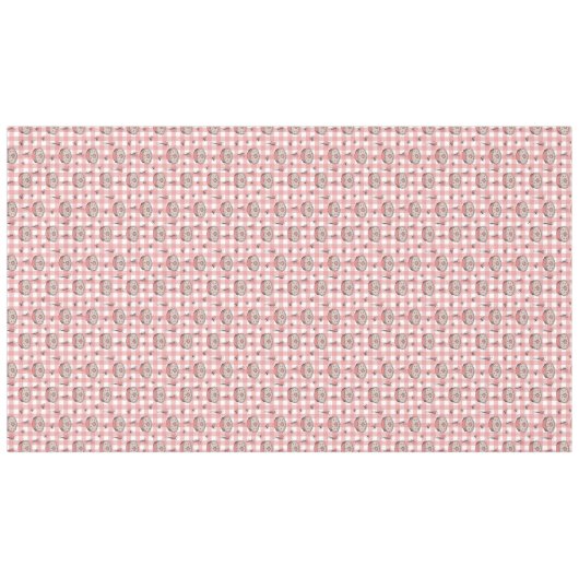 Schattigee Autumn Cutie Pie Kinder Tafelkleed (Voorkant (Horizontaal))