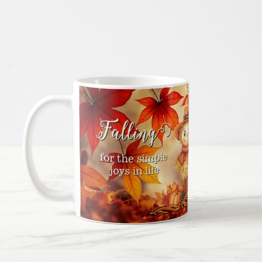 Schattigee Autumn Magic Leaf Thanksgiving Koffiemok (Links)