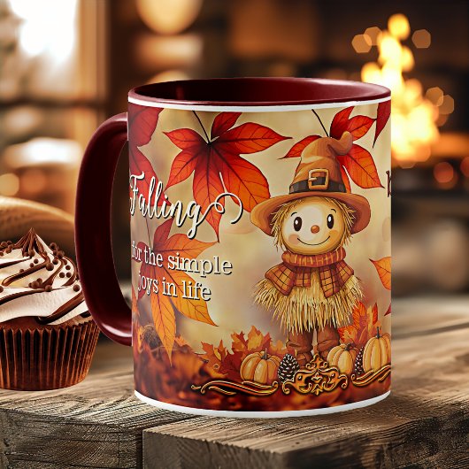 Schattigee Autumn Magic Leaf Thanksgiving Koffiemok