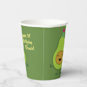 Schattigee avocado 1e verjaardag Kinder Papieren Bekers (Rechts)