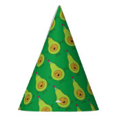 Schattigee avocado 1e verjaardagsfeestje Petten Feesthoedjes (Links)