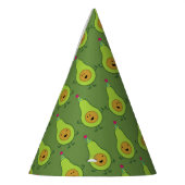 Schattigee avocado 1e verjaardagsfeestje Petten Feesthoedjes (Links)