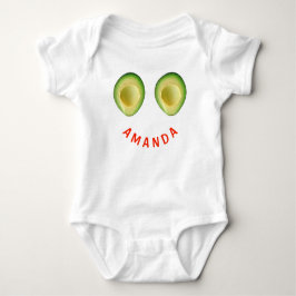 Schattigee avocado Fave 4Amanda (naam) Romper