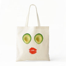 Schattigee avocado gezicht groen rood 4Rita