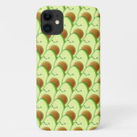 Schattigee avocado over tekening