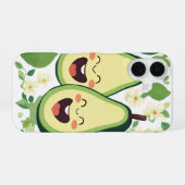 Schattigee avocado paar telefoonhoesje | Funny Kaw iPhone 16 Hoesje (Achterkant horizontaal)