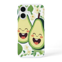 Schattigee avocado paar telefoonhoesje | Funny Kaw