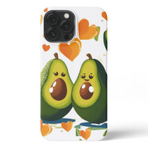 Schattigee avocado paar telefoonhoesje | Funny Kaw
