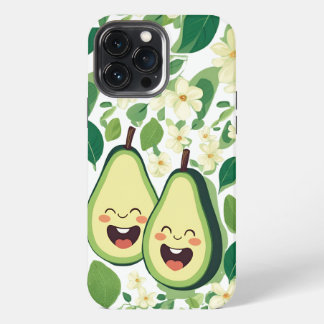 Schattigee avocado paar telefoonhoesje | Funny Kaw iPhone 13 Pro Max Hoesje