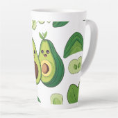 Schattigee avocado paar telefoonhoesje | Funny Kaw Latte Mok (Rechterhoek)