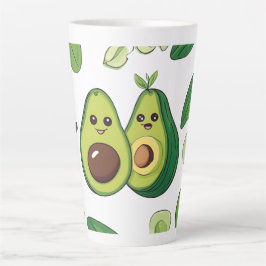 Schattigee avocado paar telefoonhoesje | Funny Kaw Latte Mok