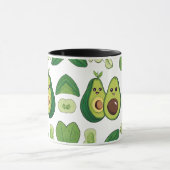 Schattigee avocado paar telefoonhoesje | Funny Kaw Mok (Midden)