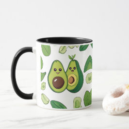 Schattigee avocado paar telefoonhoesje | Funny Kaw Mok